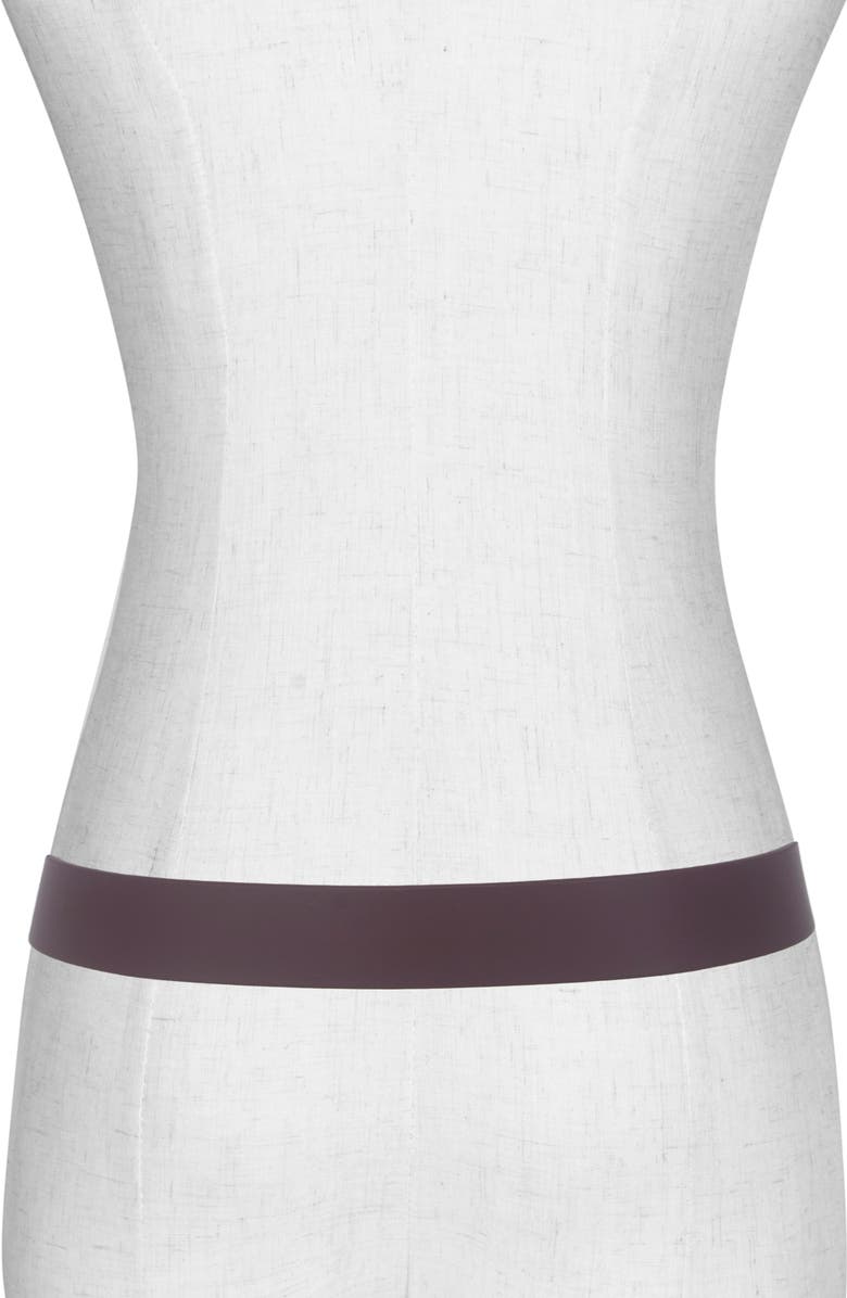 Vince Leather Belt, Alternate, color, Fig