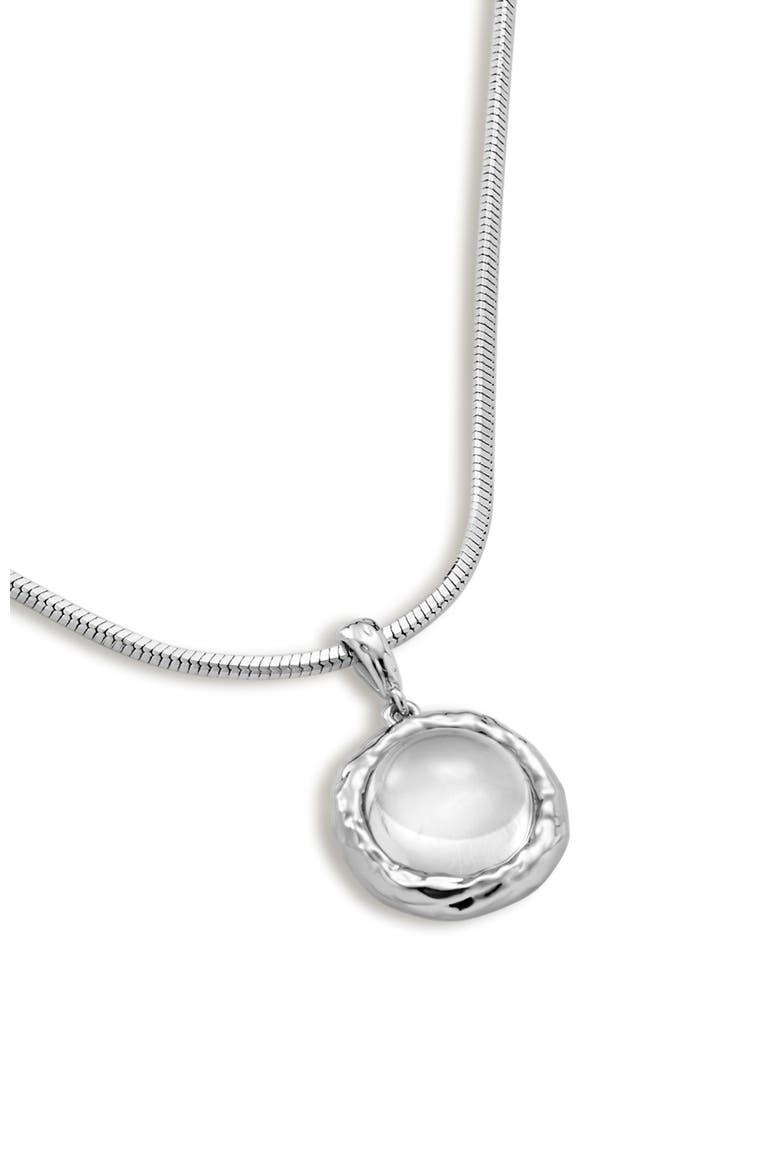 Aeolian Whispers Pendant Necklace, Alternate, color, Sliver & Crystal Clear