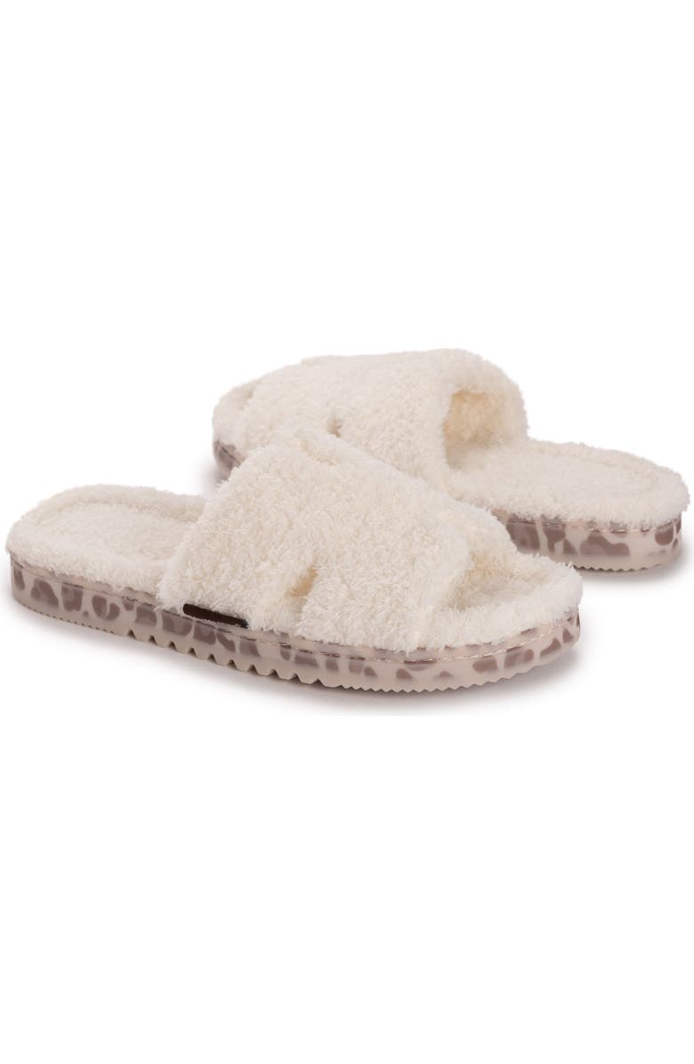 MUK LUKS Cecilia Slide Slipper, Alternate, color, Ivory