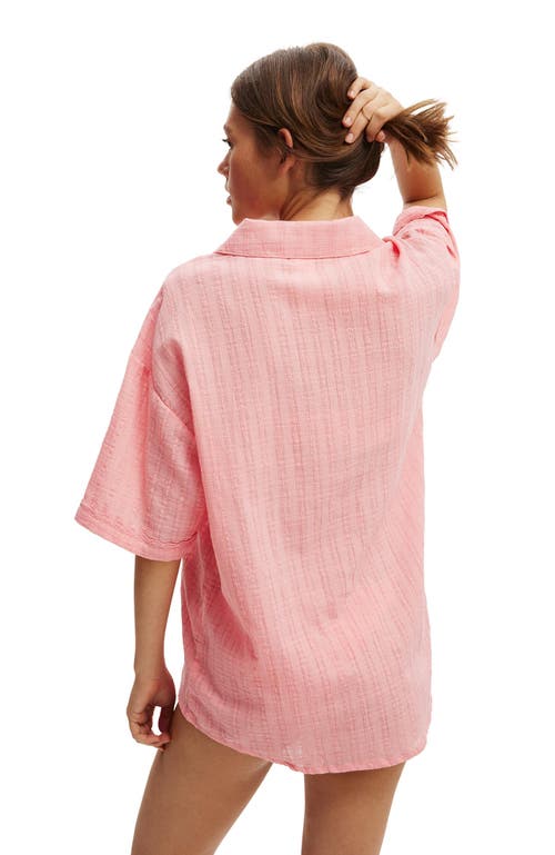 COTTON ON BODY THE ESSENTIAL SHORT SLEEVE BEACH SHIRT 