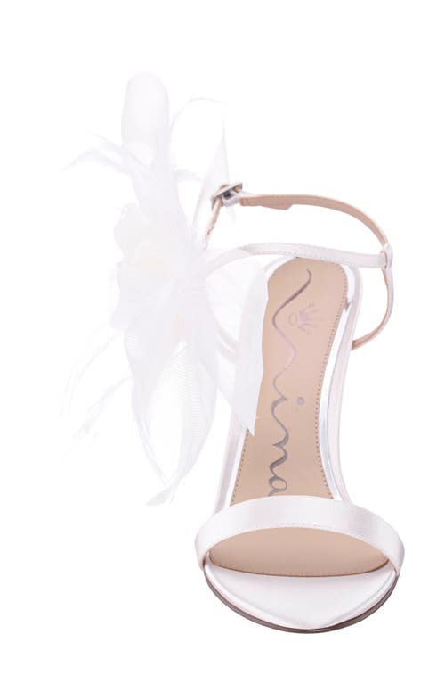Nina Sheryl Bridal Sandal In Ivory