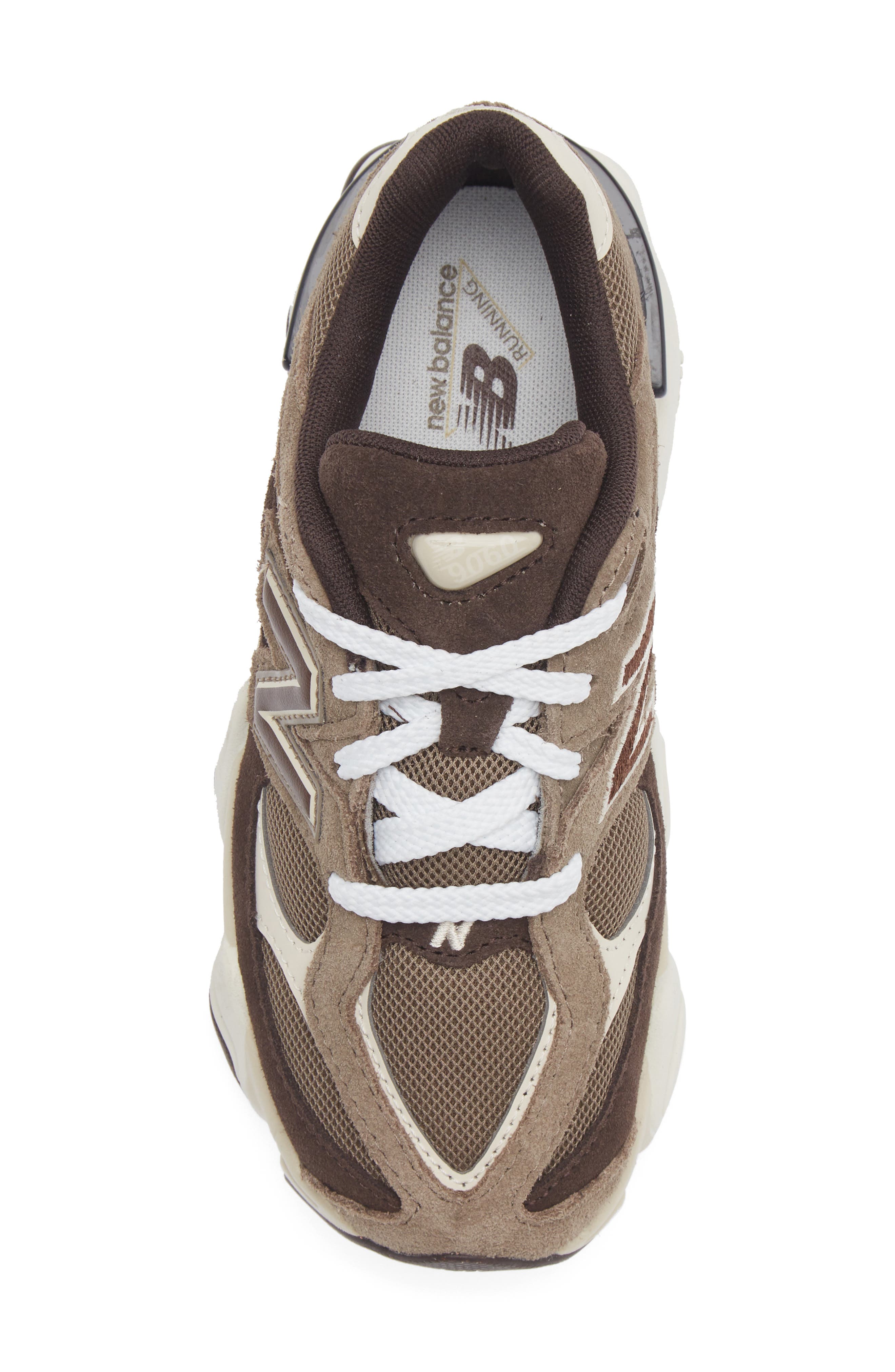 Kids' 9060 Sneaker, Alternate, color, THUNDER BROWN/ BLACK COFFEE