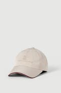 Brunello Cucinelli Water-resistant microfiber baseball cap with embroidered logo
