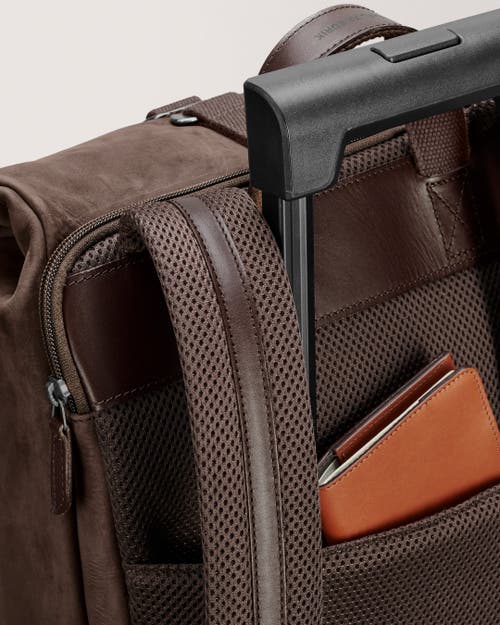 Carl Friedrik City-hopper Backpack In Chocolate