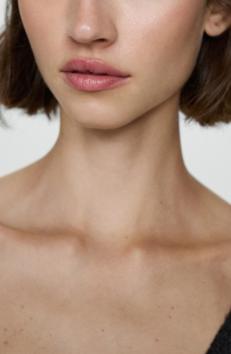 MANGO Rib Sweater Tank, Alternate, color, Charcoal