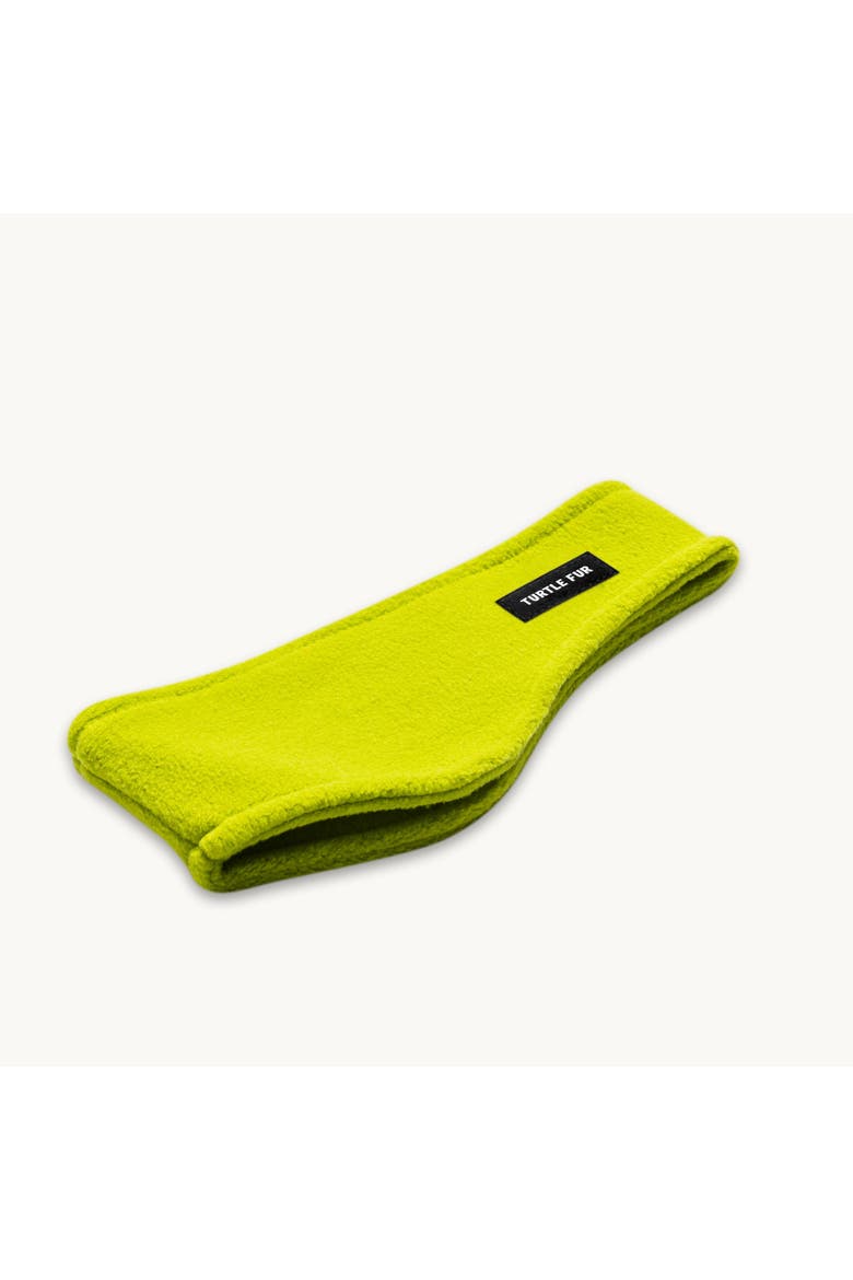 Bang Band Fleece Headband, Alternate, color, Bright Lime