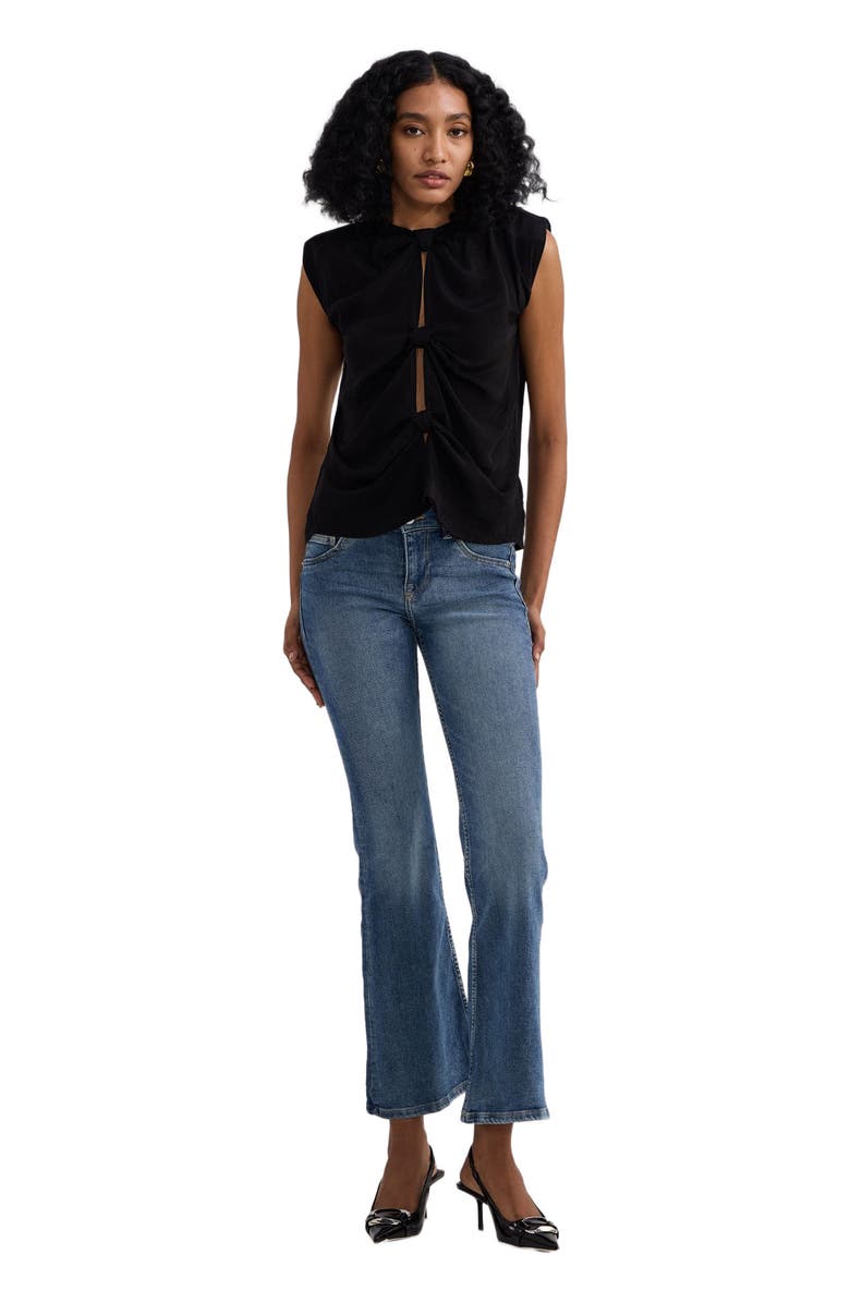 Reistor The Knot-so-Basic Top in Black, Main, color, Black