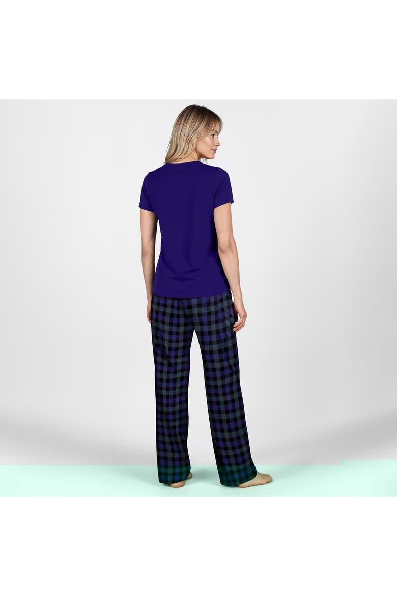 Women's Concepts Sport Purple/Black Baltimore Ravens Highland Sleep Set, Alternate, color, Purple