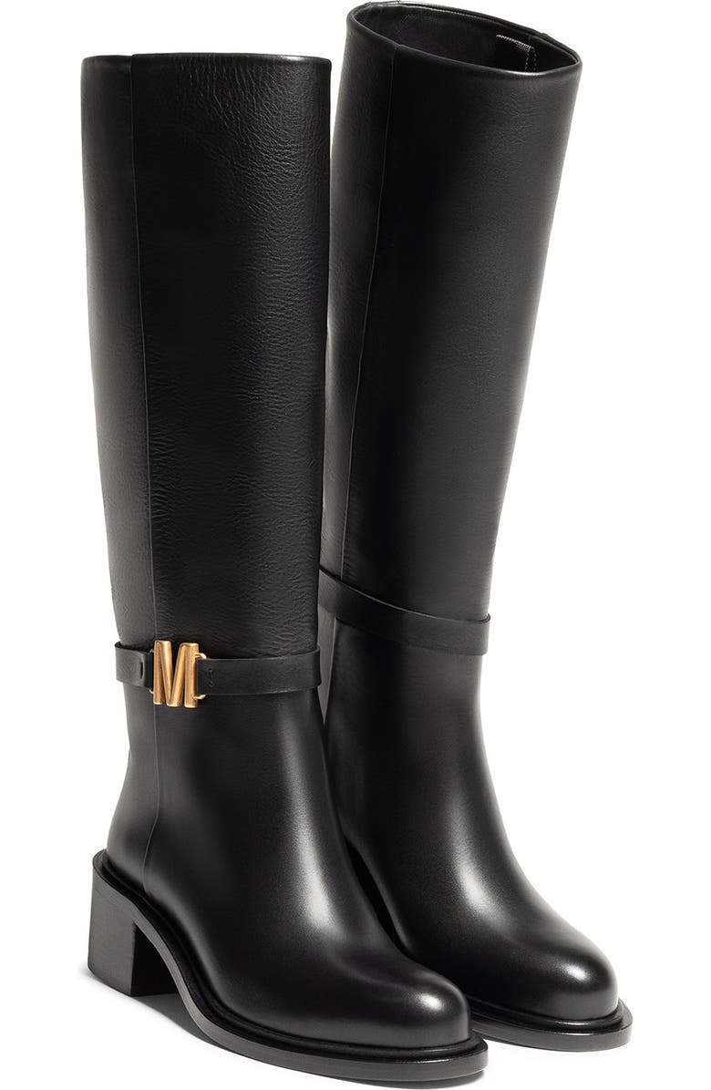 Magnanni Genevieve Riding Boot, Main, color, Black