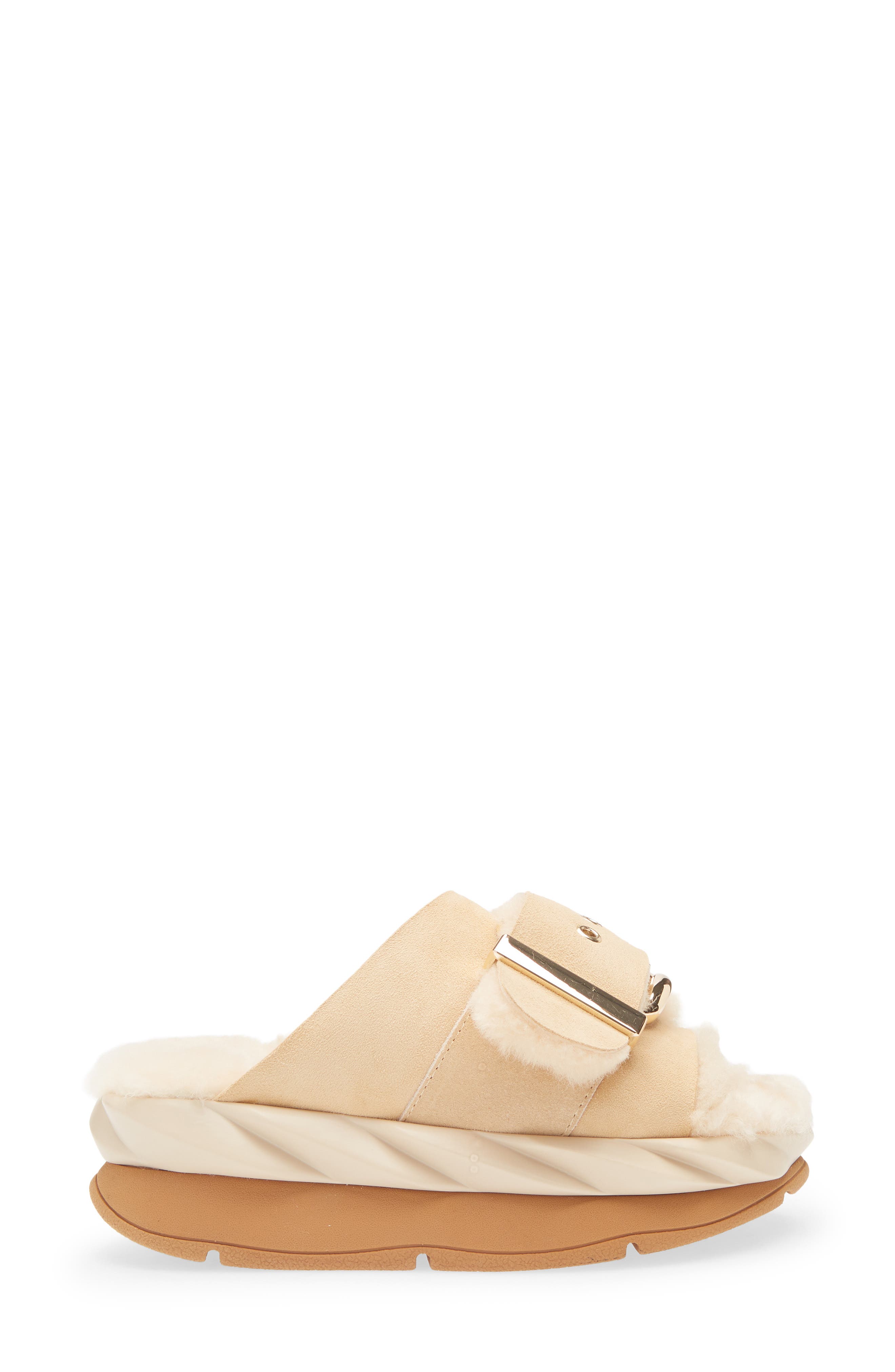 4CCCCEES Mellow Laze Platform Slide Sandal, Alternate, color, Sand