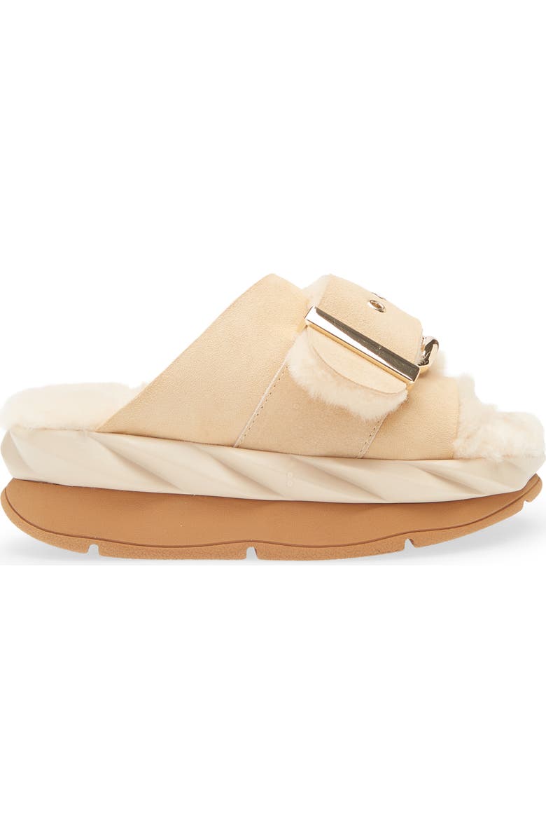 4CCCCEES Mellow Laze Platform Slide Sandal, Alternate, color, Sand