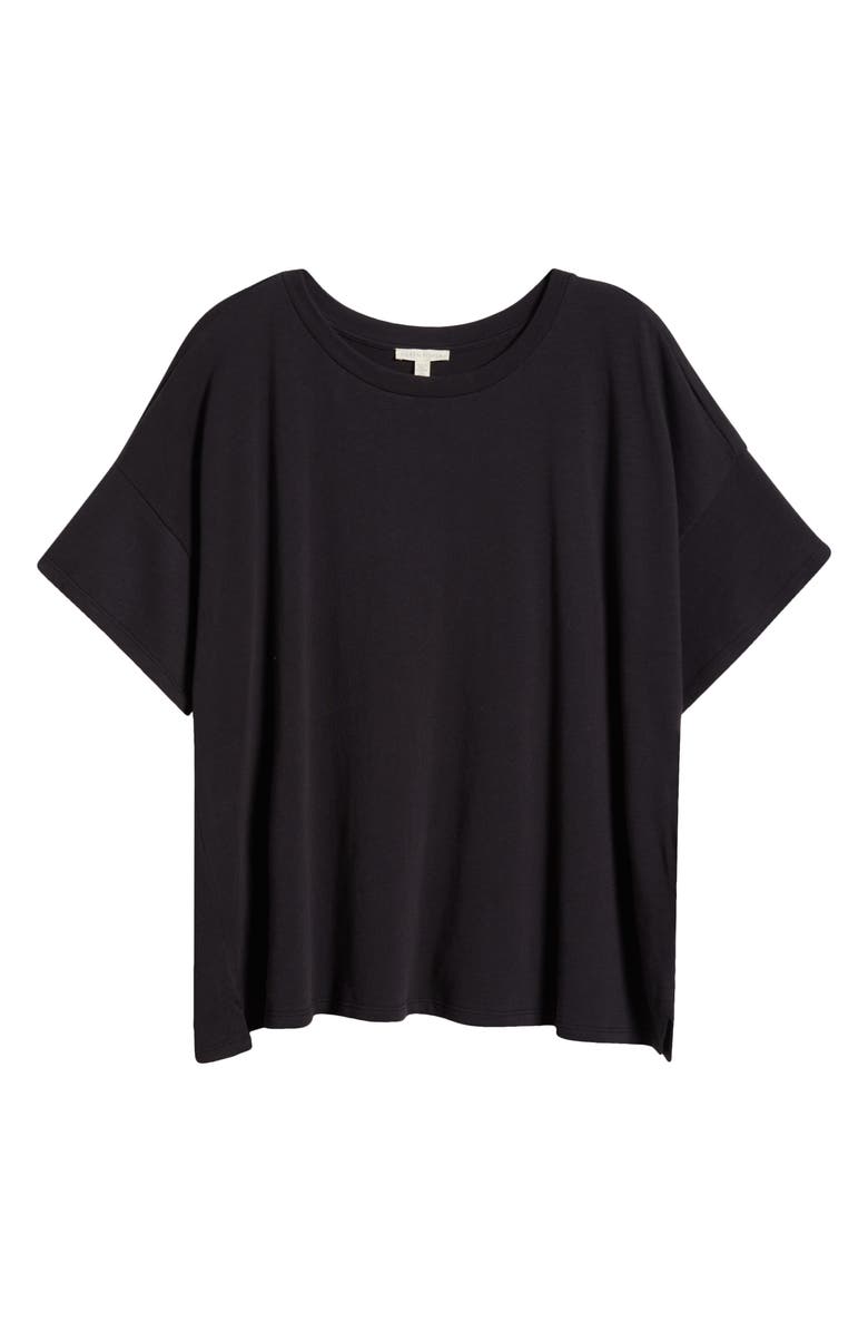 Eileen Fisher Organic Cotton Crewneck T-Shirt, Alternate, color,