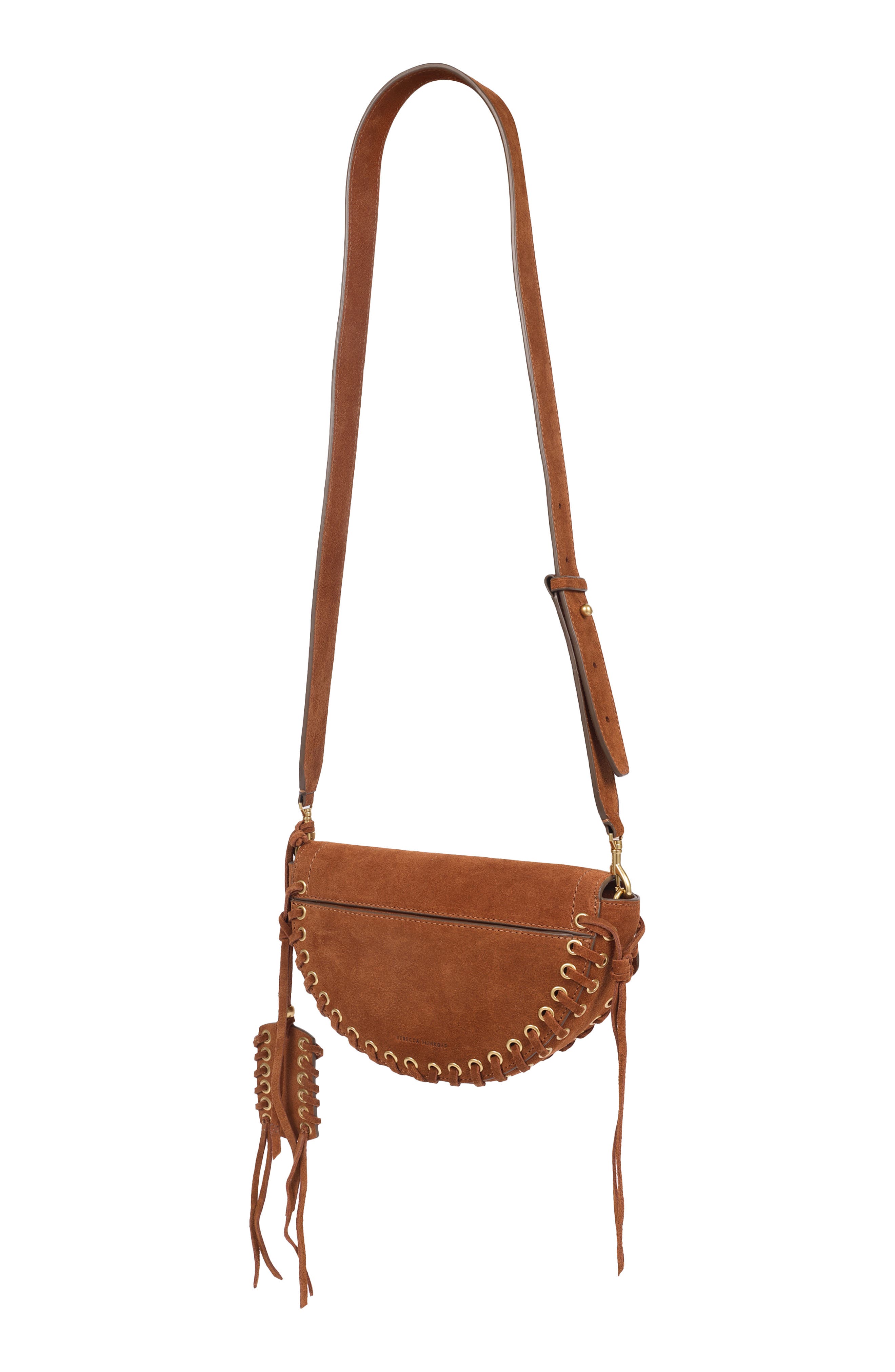 Mason Leather Crossbody Bag, Alternate, color, COGNAC