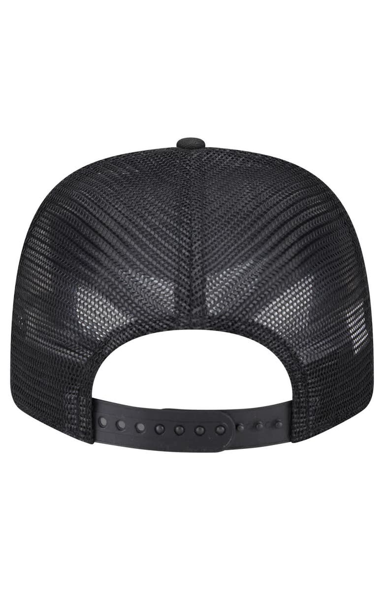 New Era Men's New Era Black Cincinnati Bengals Main Trucker 9SEVENTY Stretch-Snap Hat, Alternate, color, Black