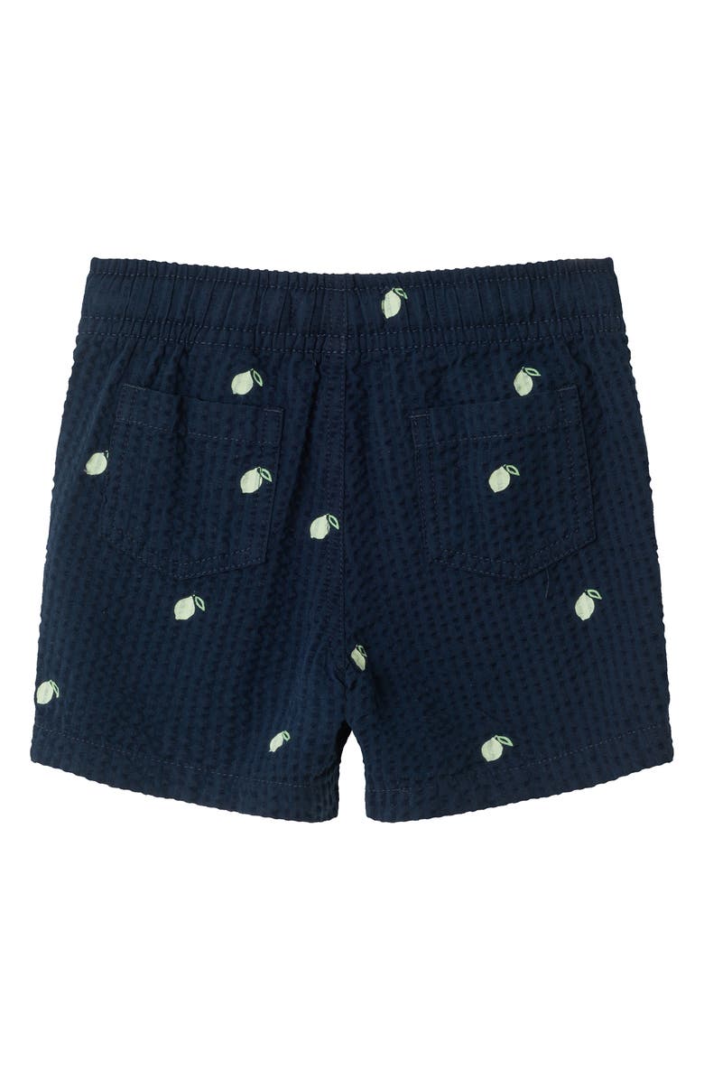 Andy & Evan Tipped Polo & Seersucker Shorts Set, Alternate, color, White
