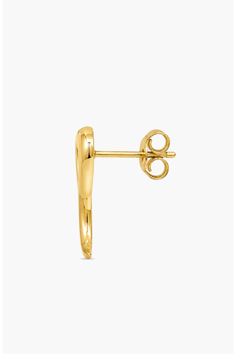 Loff Mini Heart Studs In Gold, Alternate, color, Gold