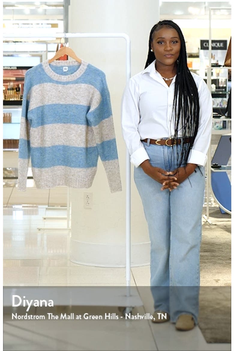Stripe Bouclé Sweater video