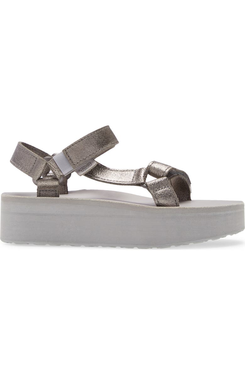 Teva Metallic Universal Leather Sandal, Alternate, color,