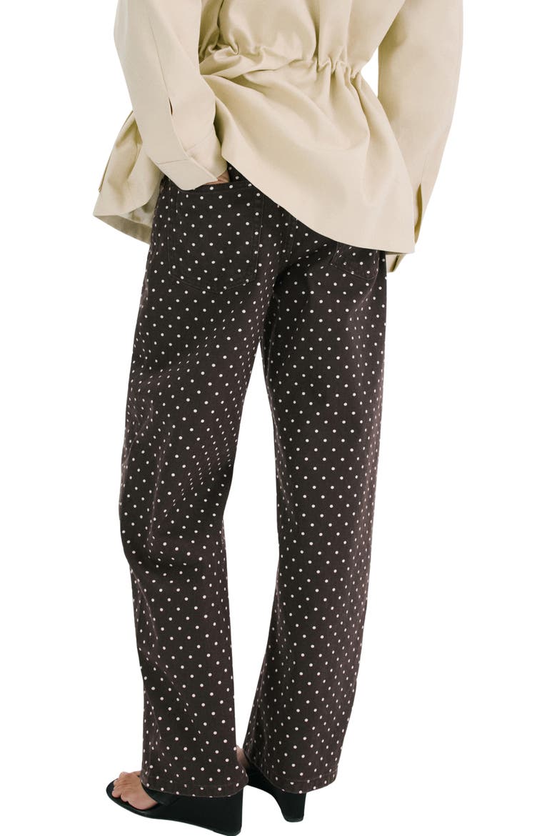 Dot Balloon Jeans, Alternate, color, CHOCOLATE