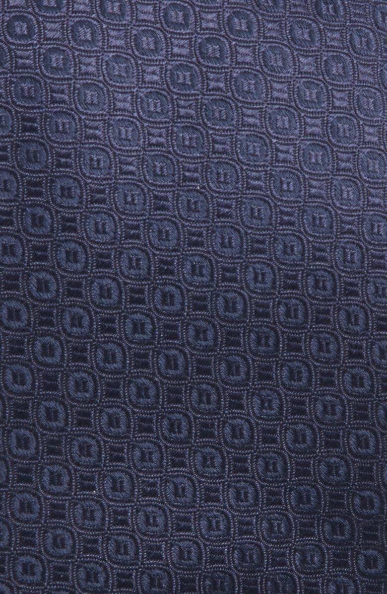 Jack Victor Roland Geometric Jacquard Silk Tie, Alternate, color, 