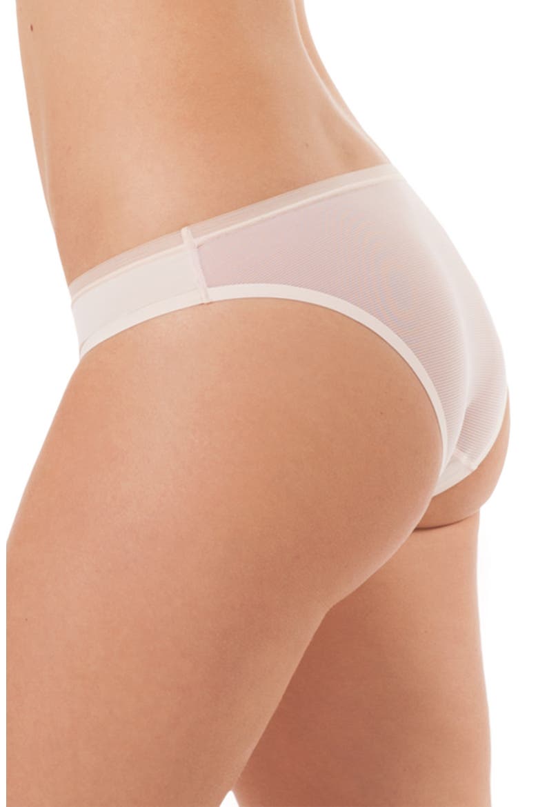 The Mesh Back Bikini, Alternate, color, SOFT PINK