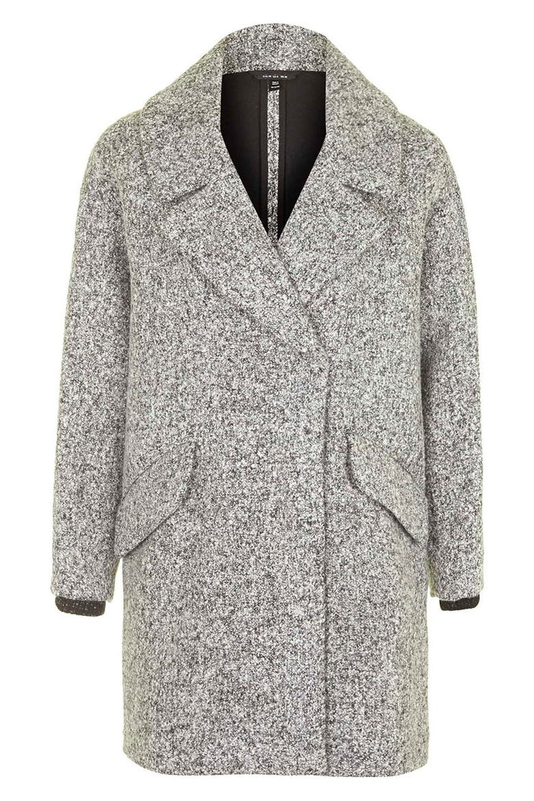 'Amelia' Slouch Coat, Alternate, color, GREY