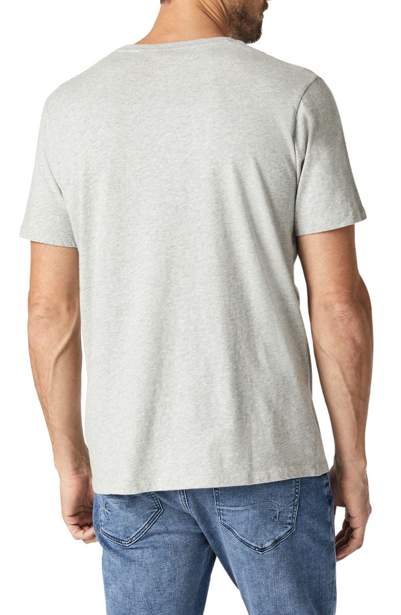 Mavi Jeans Cotton T-Shirt, Alternate, color, Light Grey Melange