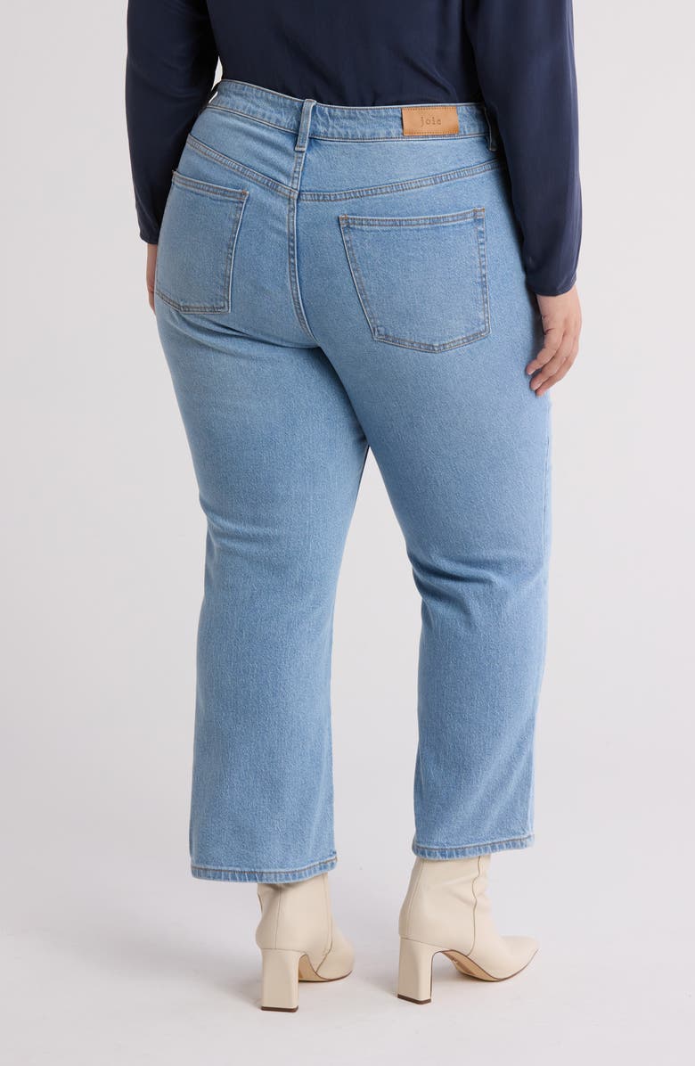 Joie Sylvie Ankle Straight Leg Jeans, Alternate, color, West Kinney Wash