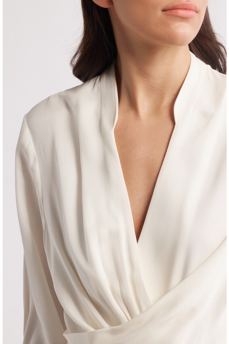 Bimkai Front Wrap Top, Alternate, color, OPEN WHT