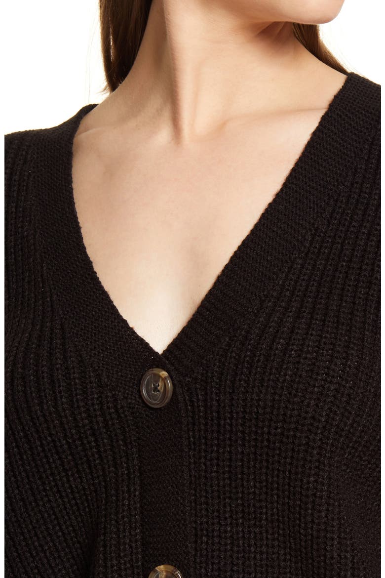 Lea Cardigan, Alternate, color, BLACK