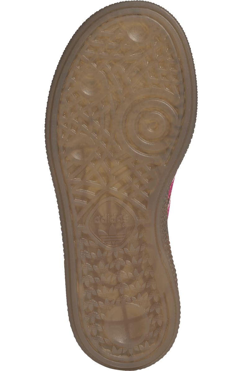 adidas Kids' Handball Spezial Sneaker, Alternate, color, Aurora Ivy/ Shock Pink/ Gum5