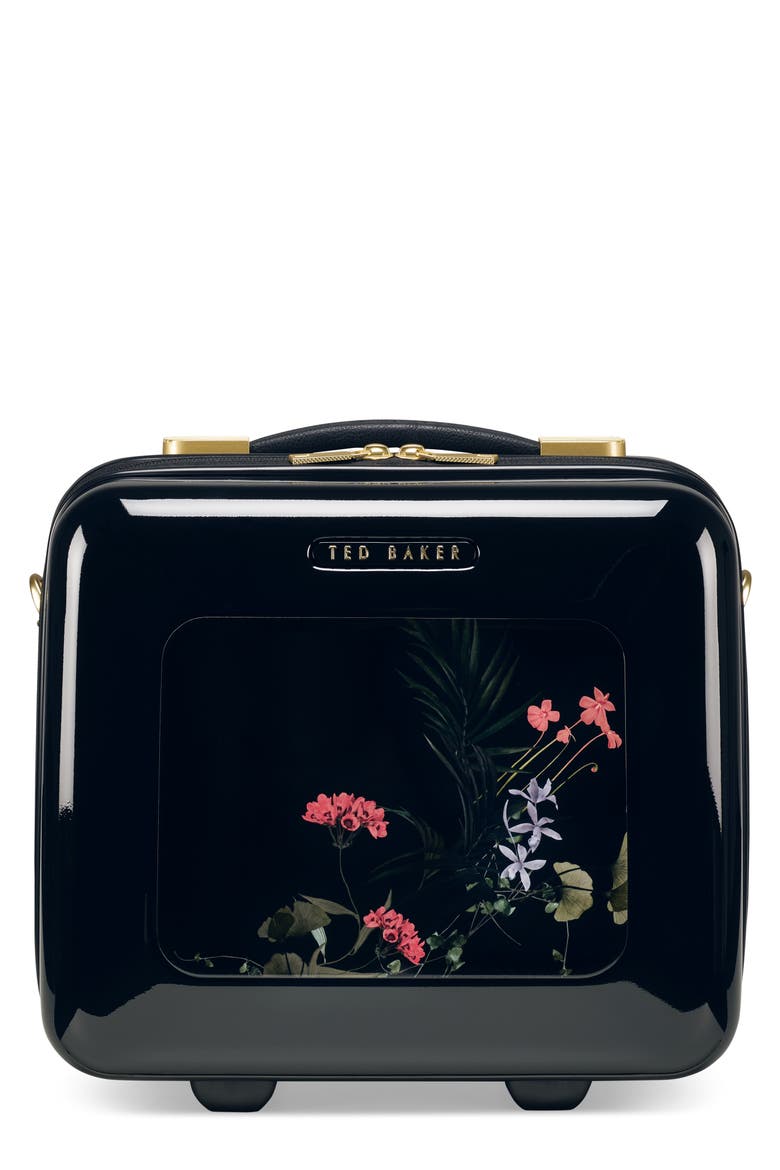 Take Flight Vanity Case, Main, color, BLACK
