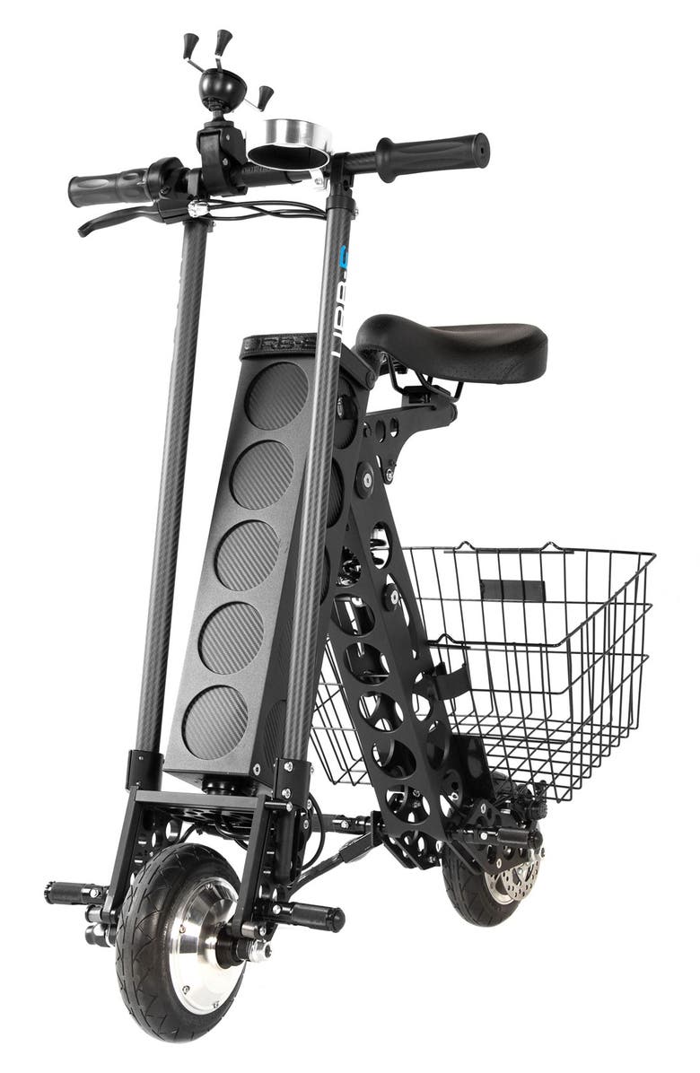 URB E The Black Label City Edition Foldable Electric Scooter, Alternate, color, 