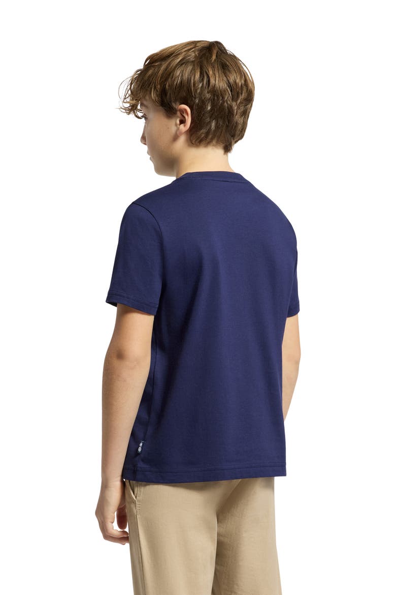 Kids' Genesee Embroidered T-Shirt, Alternate, color, EVENING BLUE