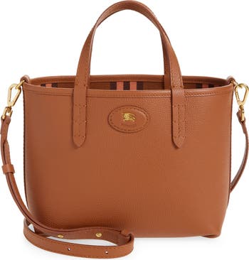 【超美品】BURBERRY　SUPPLE GRAINY LEATHER TOBY Burberry Grey Grain Leather Small Ledbury Hobo Bag | Yoogi's Closet