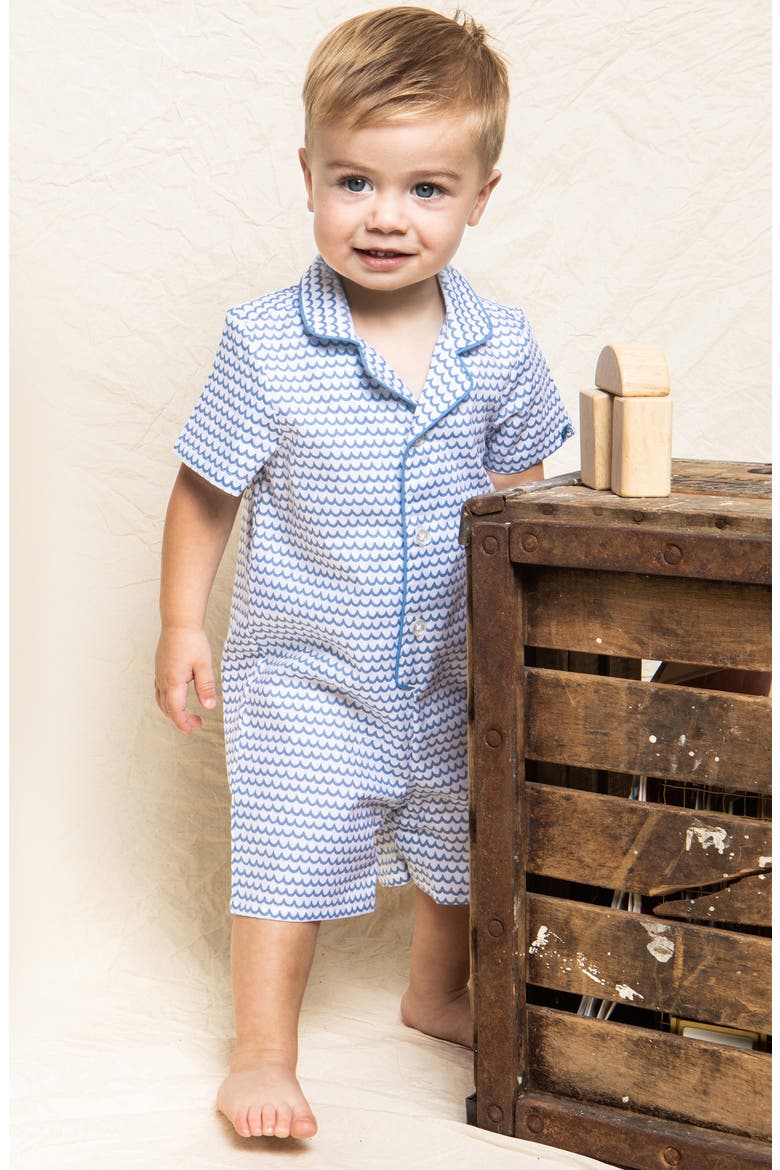 La Mer Summer Romper(Baby), Alternate, color, BLUE