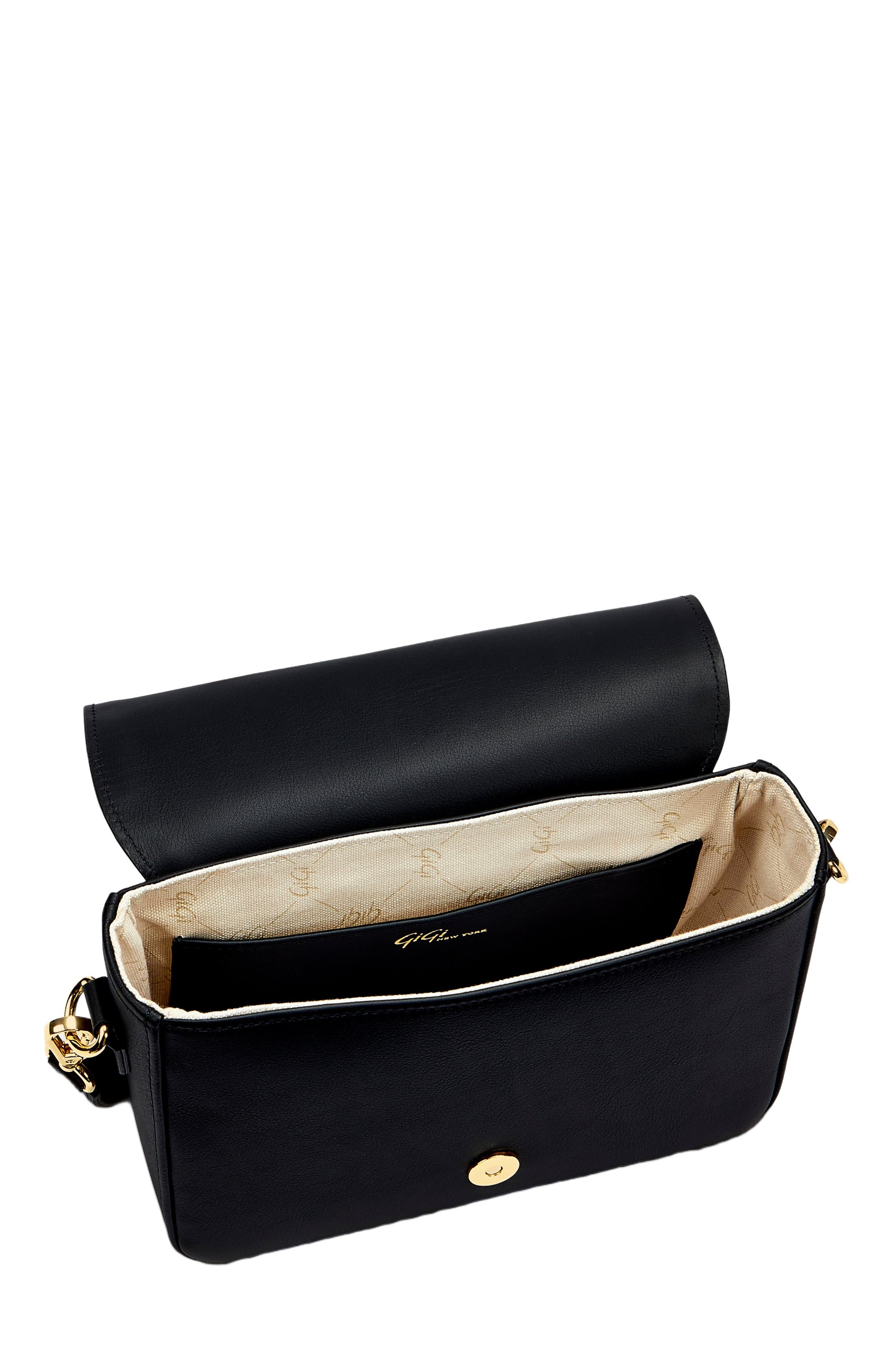 GiGi New York LILY CROSSBODY, Alternate, color, Black