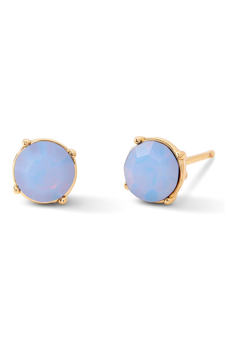 Victoria Cubic Zirconia Stud Earrings, Main, color, GOLD