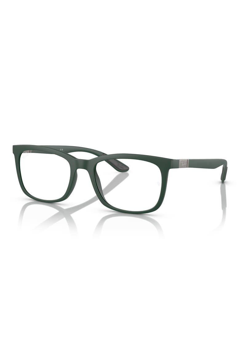 RX7230 52mm Pillow Optical Glasses, Alternate, color, GREEN