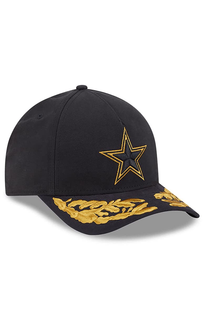 New Era x Alpha Industries Men's New Era x Alpha Industries  Black Dallas Cowboys A-Frame 9FORTY Adjustable Hat, Alternate, color, Black