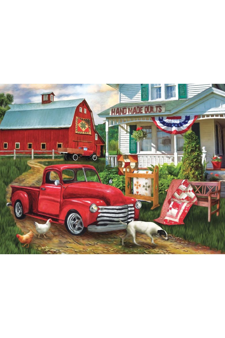 Stopping at the Farm 500 piece Jigsaw Puzzle for Adults, Alternate, color, Multicolor