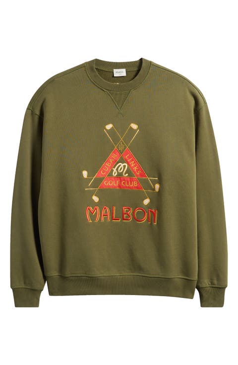 Trinity Embroidered Cotton Sweatshirt