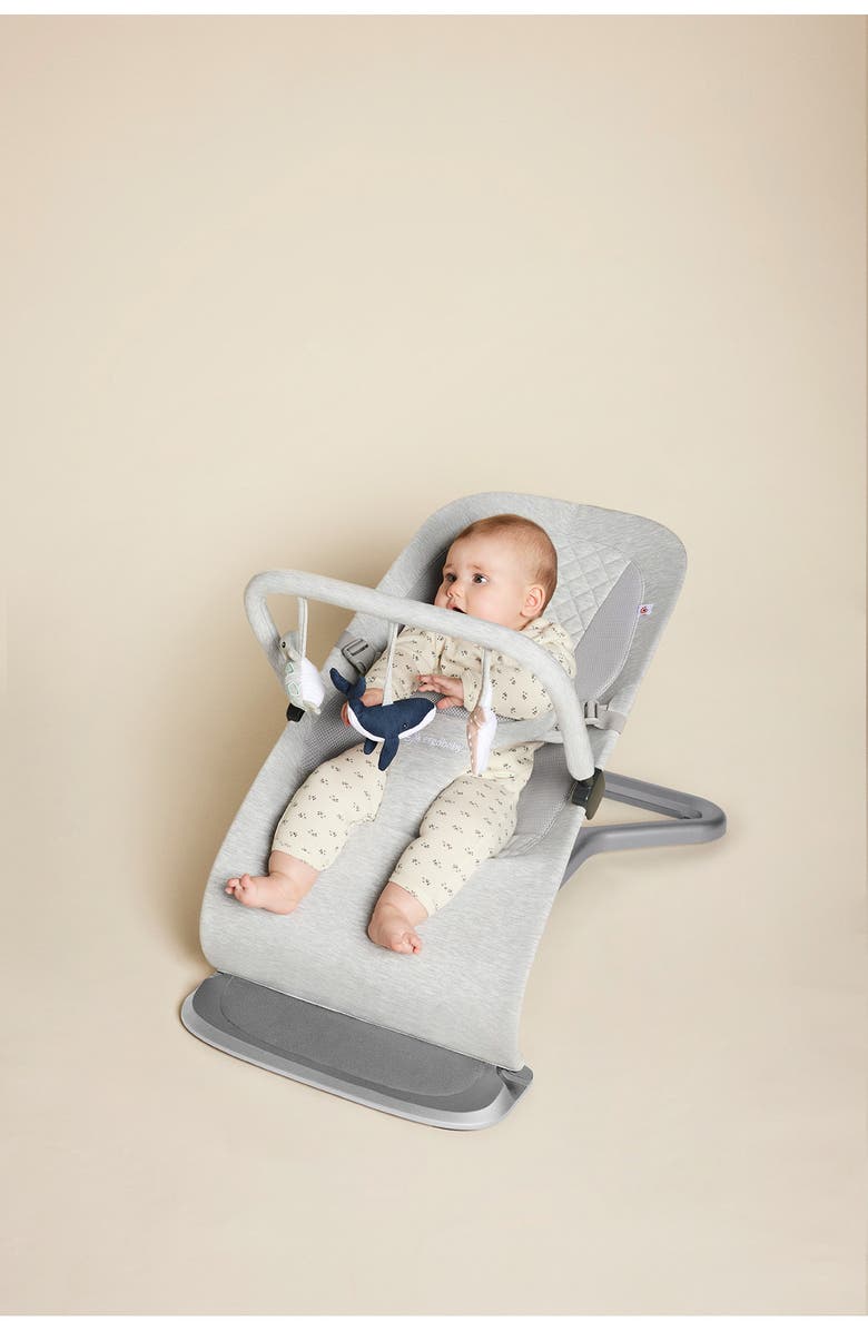 ERGObaby Evolve Bouncer Ocean Wonders Toy Bar, Alternate, color, Blue