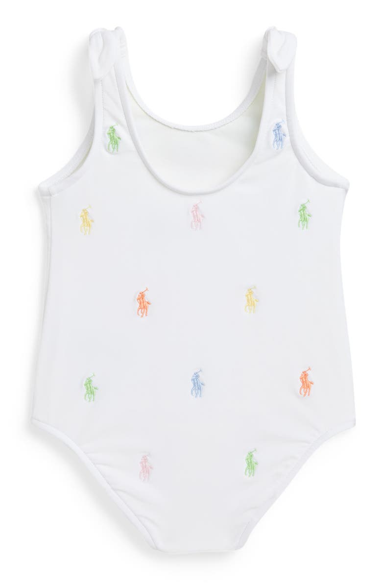 Ralph Lauren Print One-Piece Swimsuit, Alternate, color, 