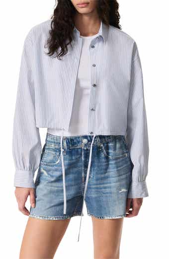 rag & bone Georgie Stripe Poplin Shirt