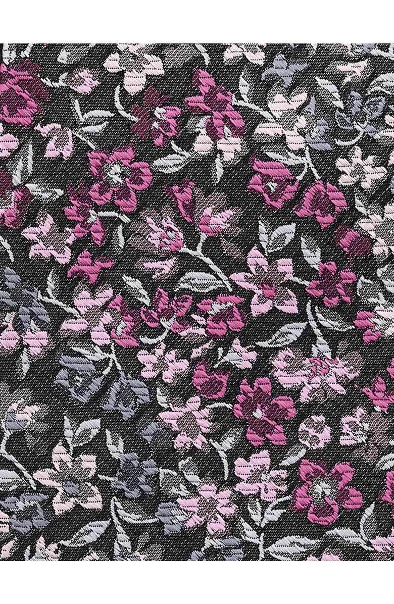 Synrgy by DXL Big & Tall Multicolored Floral Tie, Alternate, color, Pink