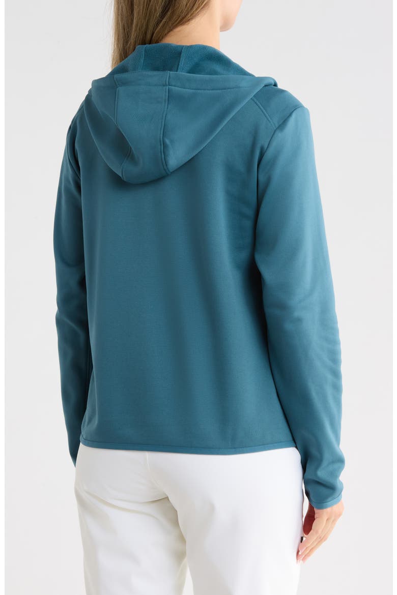 Performance Fleece Full Zip Hoodie, Alternate, color, SPACE