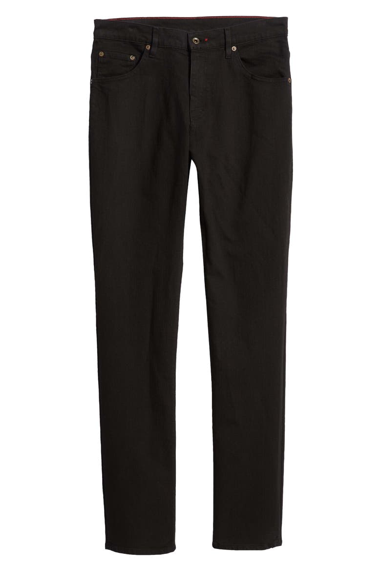 Martin Slim Tapered Fit Jeans, Alternate, color, BLACK