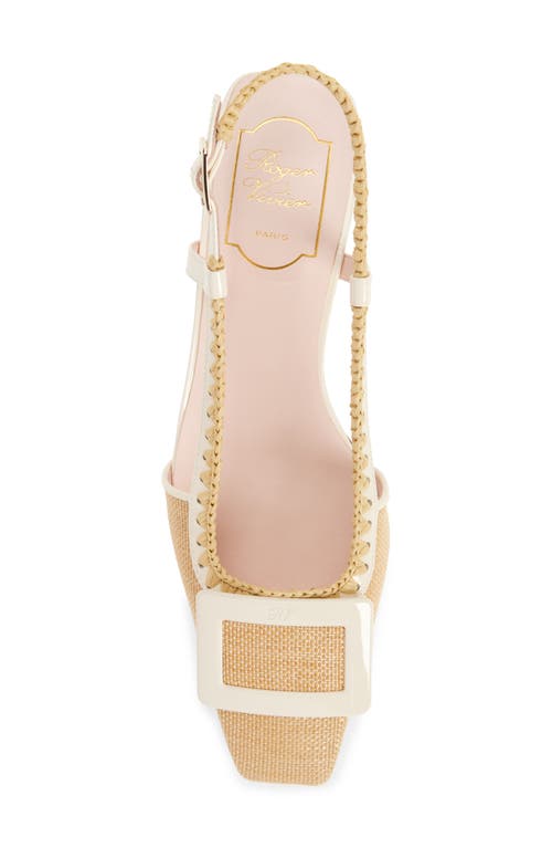 【関税&送料込】Roger Vivier Bv Sling Back Lac Buckle Dec 25 Roger Vivier Bv Braided Lac B Sling Dec 25 Slingback In