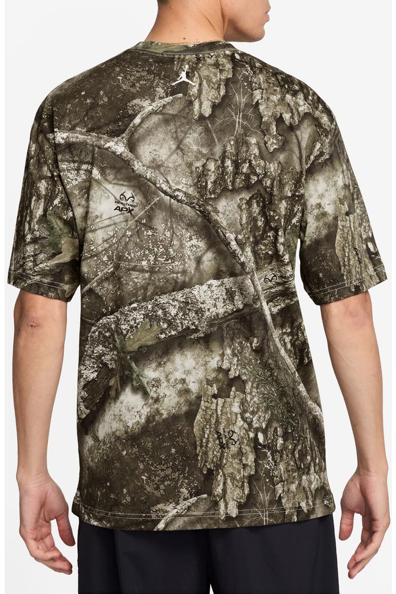 Realtree Cotton Graphic T-Shirt, Alternate, color, SAIL